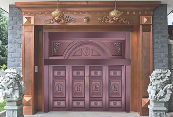 沈阳铜门浅谈高端铜门与低端铜门的主要区别