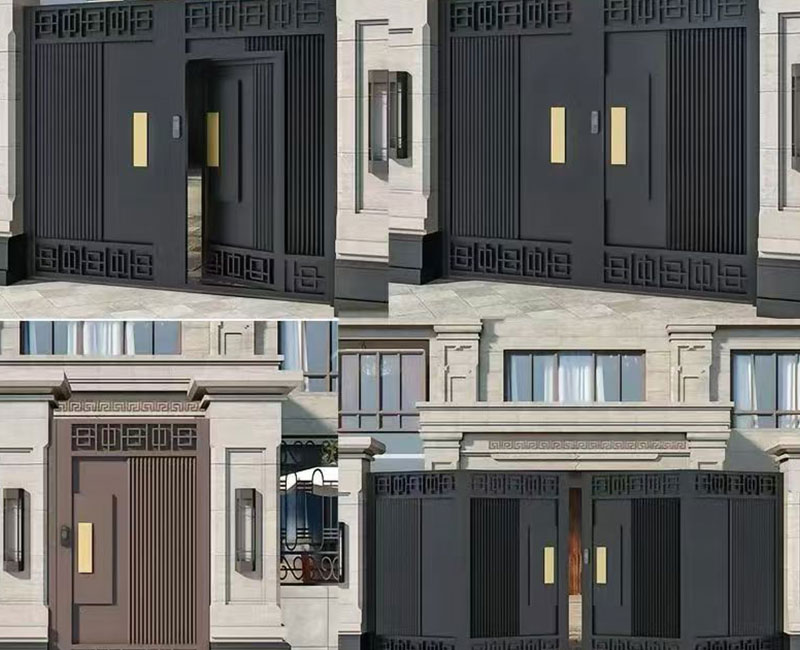 沈阳铜门安装案例