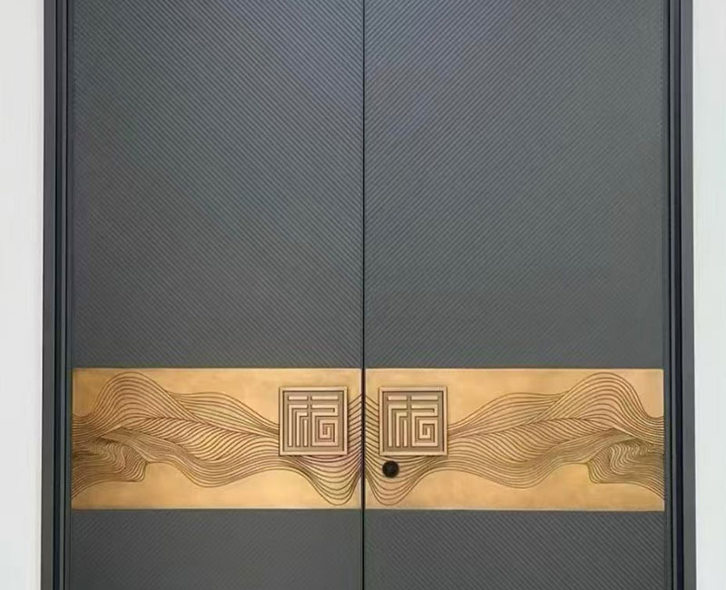 沈阳铜门加工案例