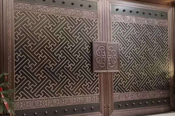 沈阳铜门甄选指南：品味与实力的昊瑞铜门双重口碑考量